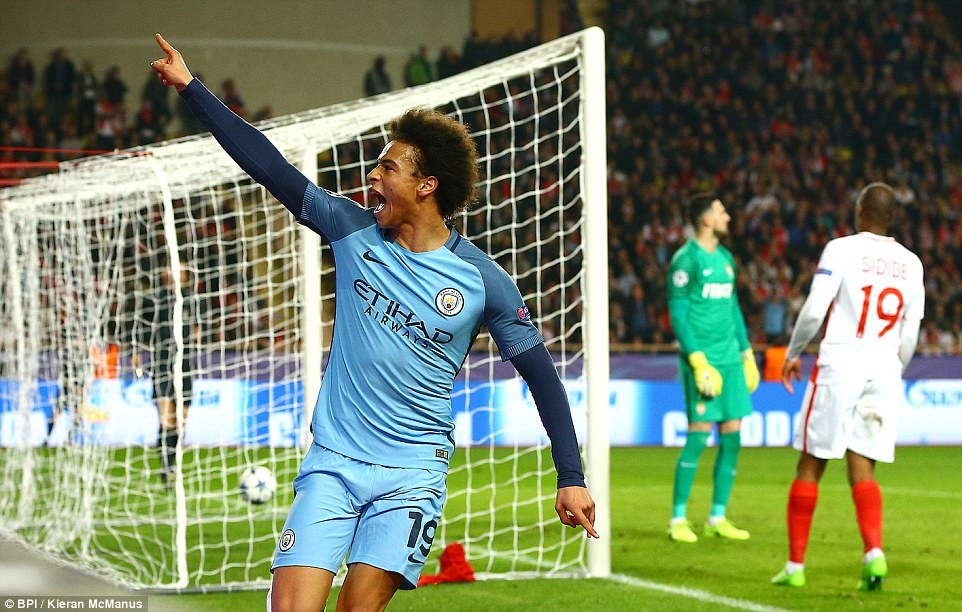 Leroy Sane yatsindiye Manchester City igitego ariko kugihagararaho birayinanira iranasezererwa