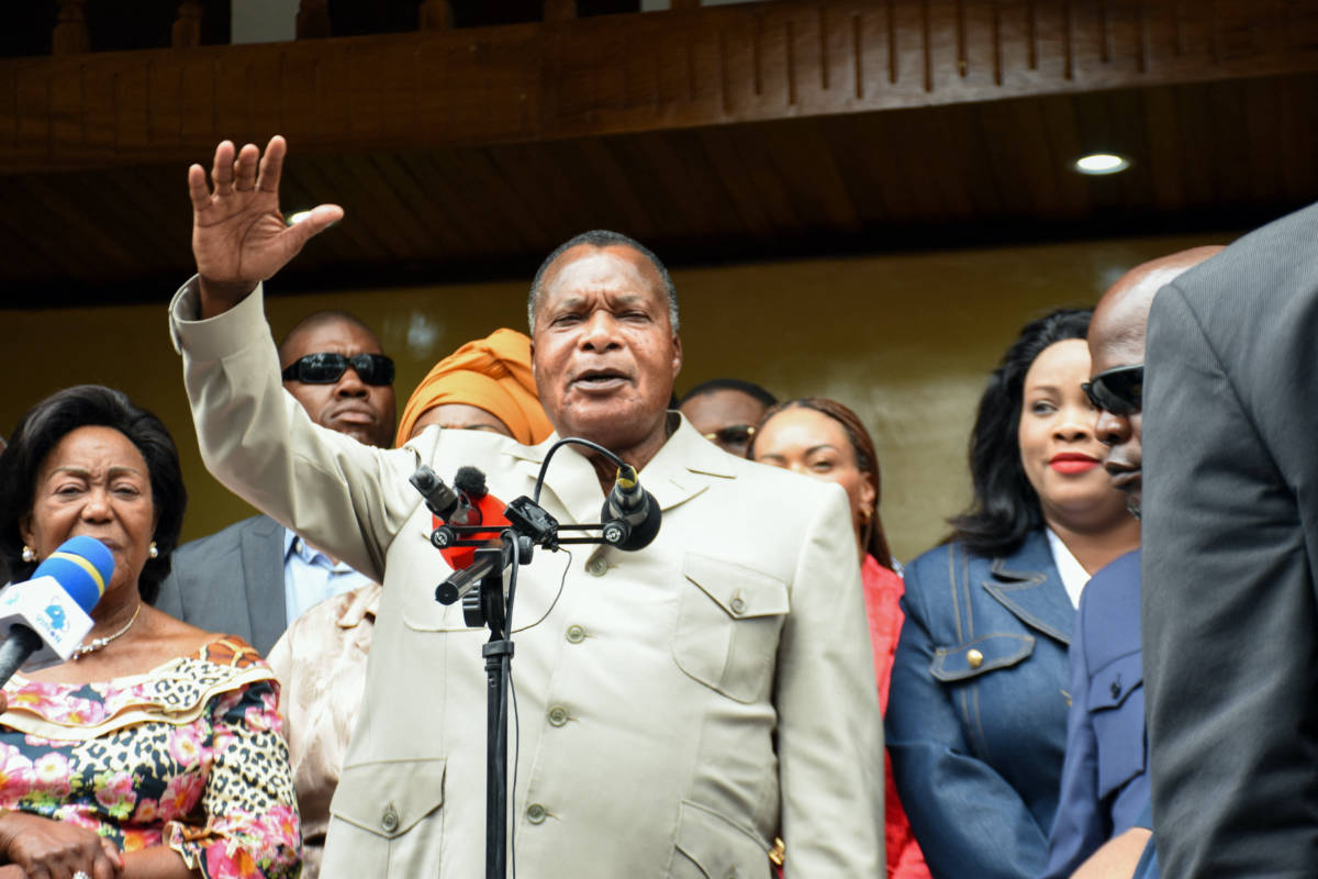 Denis Sassou Nguesso yatorewe kongera kuyobora Congo-Brazzaville
