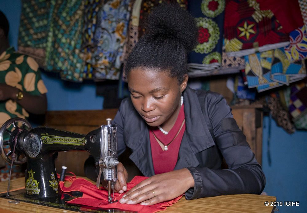 Mukashyaka afite intego yo gushinga atelier ikomeye, ikorera mu nzu ye bwite kandi igatanga akazi ku bantu benshi