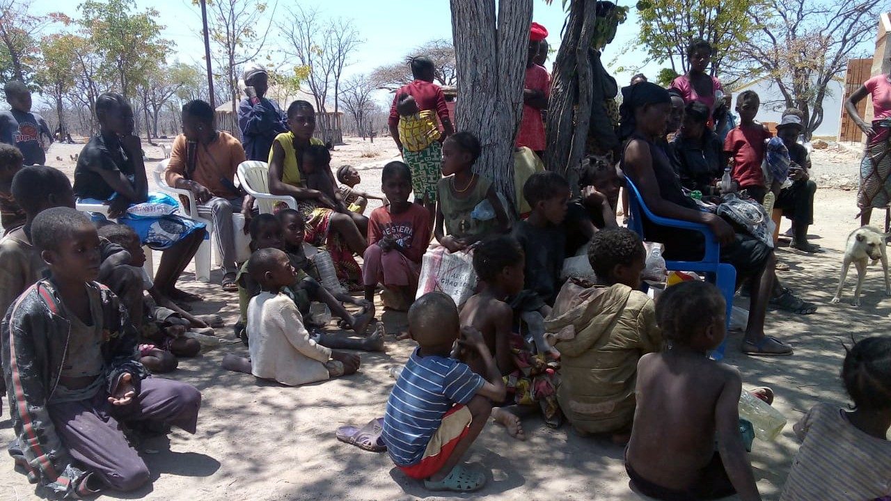 Amapfa yatumye abaturage bo muri Angola bahura n'inzara