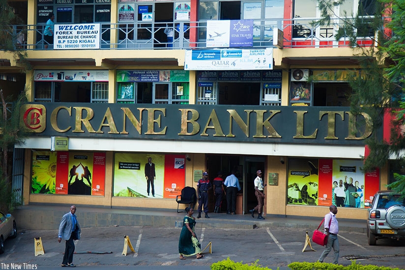 Crane Bank Rwanda yamaze kugurwa na CBA y'abanya-Kenya/Ifoto: The New Times