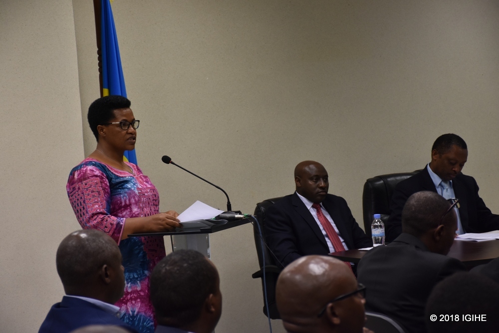 Mureshyankwano yavuze ko hari byinshi bishimira bagezeho ariko hari akazi gakomeye gakwiye kwitabwaho karimo no kuvana abaturage mu bukene bukabije
