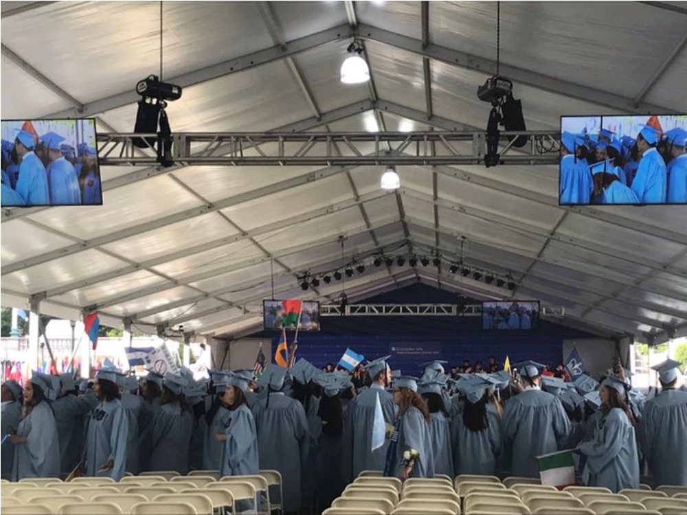 Ibi birori byabaye kuri iki Cyumweru kuri Kaminuza ya Columbia i New York