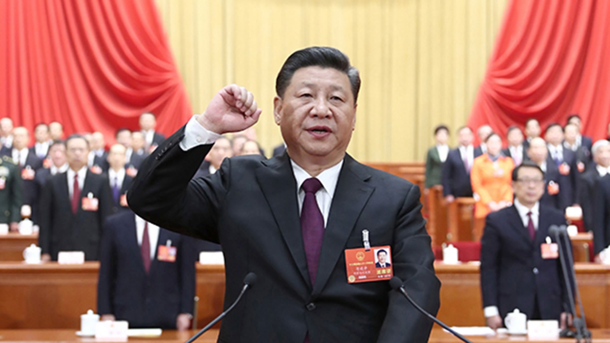 Perezida Xi Jinping yatorewe gukomeza kuyobora u Bushinwa muri manda ya gatatu