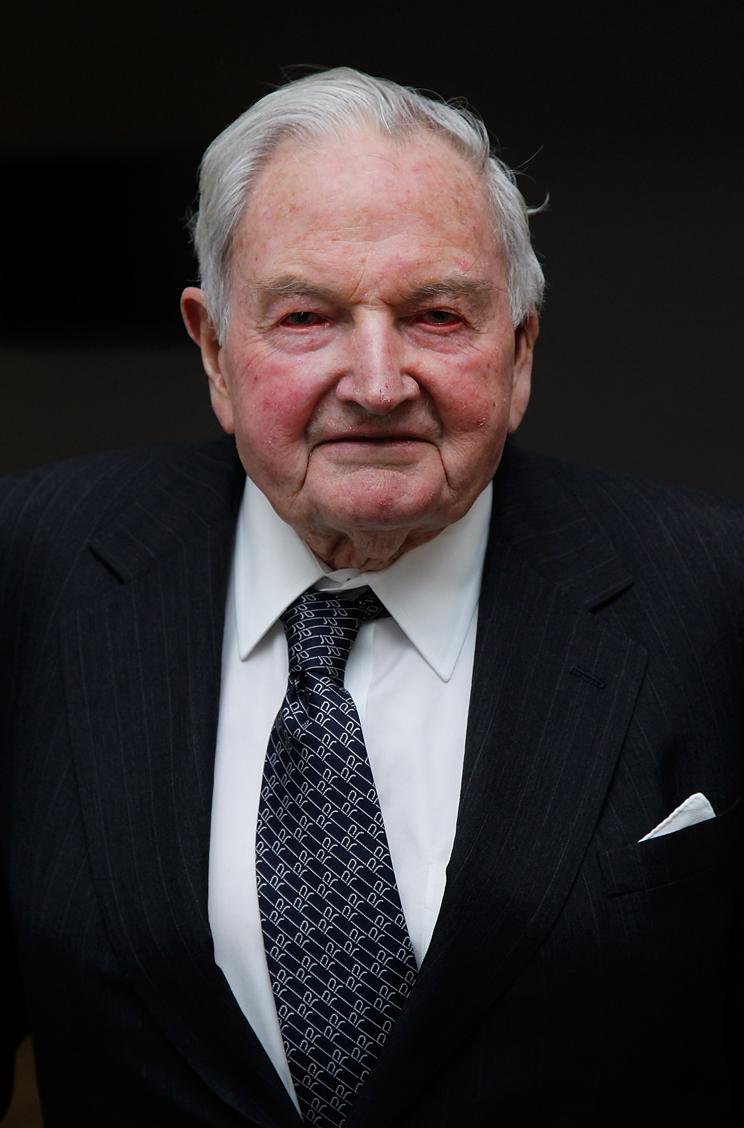 David Rockefeller Sr. niwe mukire ushaje cyane ku myaka 98 afite miliyari 2,9 akaba uwa 580 ku rutonde rw'abaherwe b'Isi