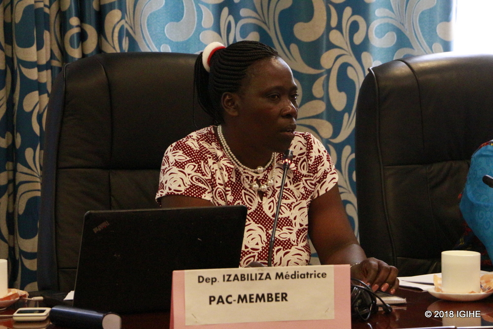 Depite Izabiriza Médiatrice ubwo yavugaga ku bibazo babonye mu karere ka Burera