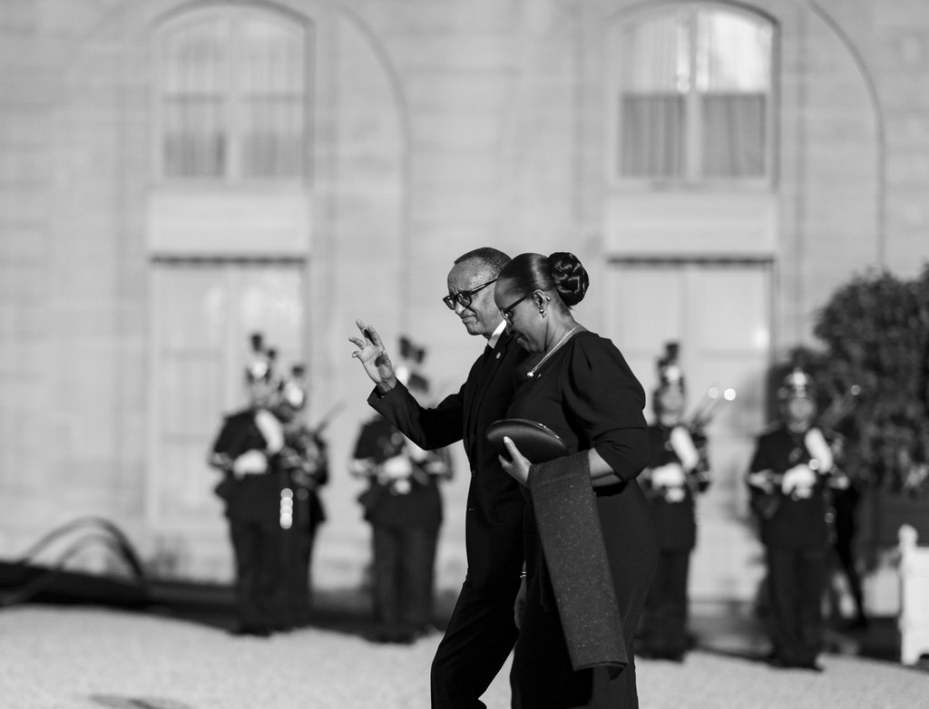 Umukuru w'Igihugu na Madamu Jeannette Kagame ni bamwe mu bitabiriye umusangiro w'abakuru b'ibihugu bitabiriye iyi nama