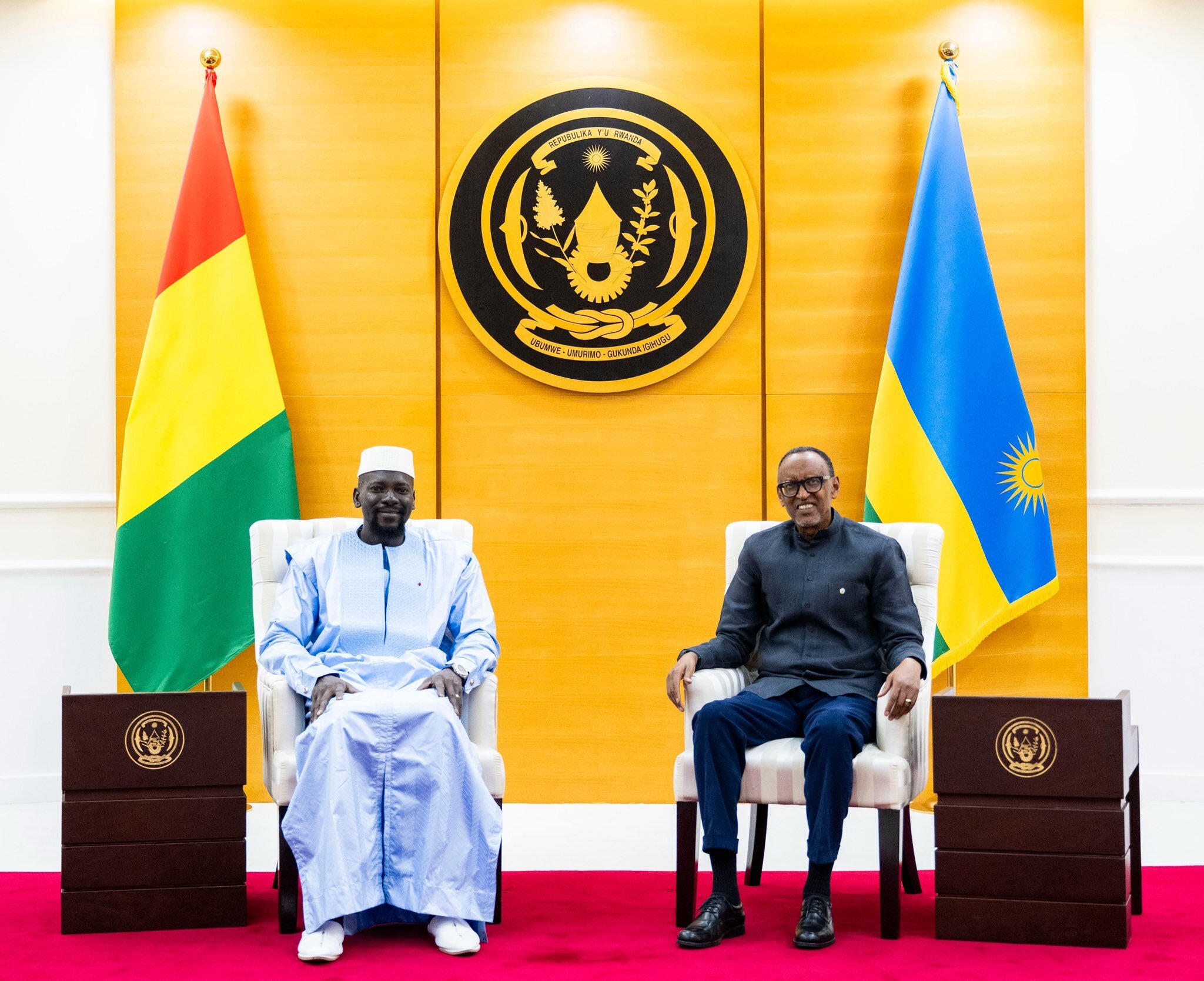 Abakuru b'ibihugu baganiriye ku nzego nyinshi zirimo ubukungu, ubucuruzi n'ishoramari