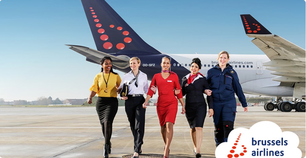 Ingendo za Brussels Airlines zayobowe n'abagore mu kwizihiza umunsi mpuzamahanga wabo