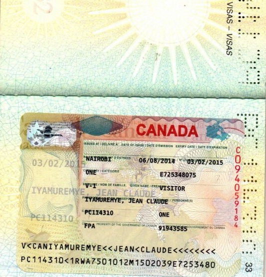 Dr Claude afite uburenganzira bwo kujya muri Canada kugeza muri Gashyantare 2015