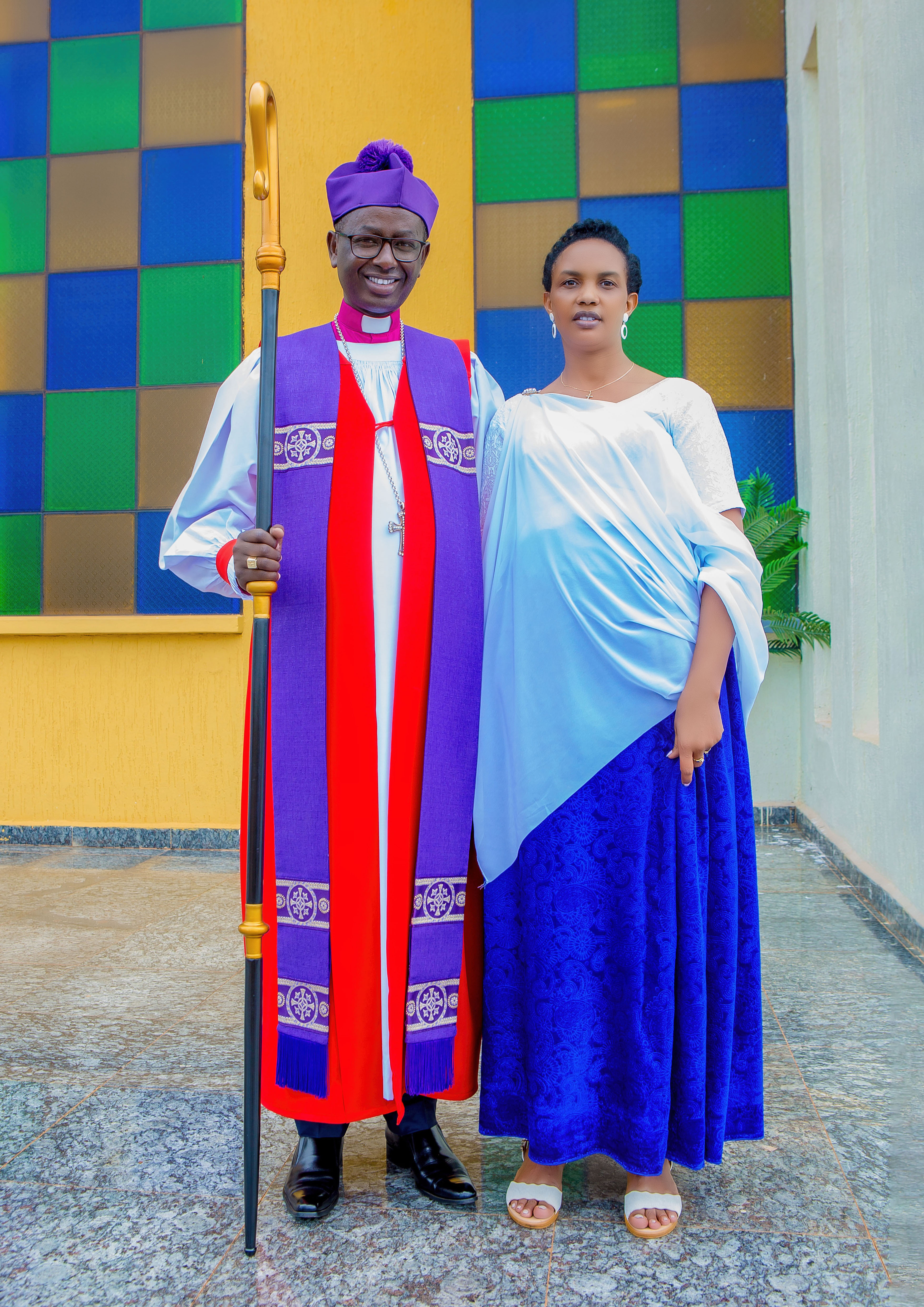 Musenyeri Dr Manasseh Gahima arubatse ndetse afite abana umunani