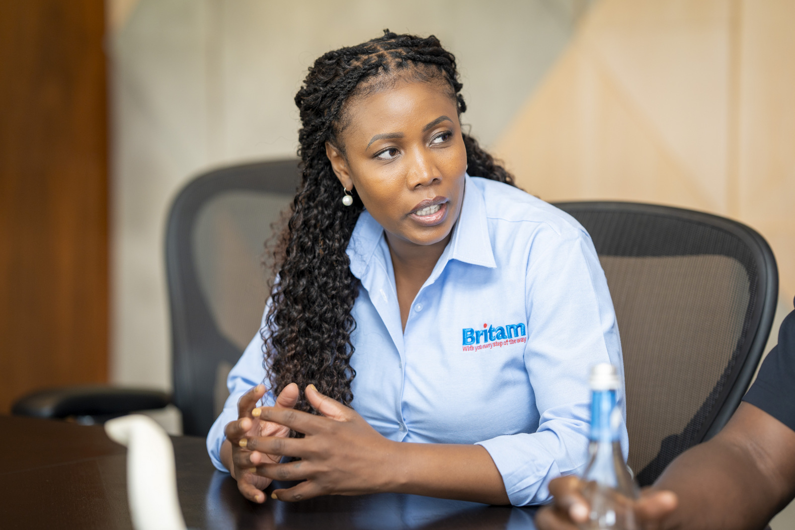 Peris Gathu ushinzwe amasoko, itumanaho no kumenyekanisha ibikorwa muri Britam afite intego z'uko abakina Golf bazarushaho kumenya impamvu yo gukoresha ubwishingizi