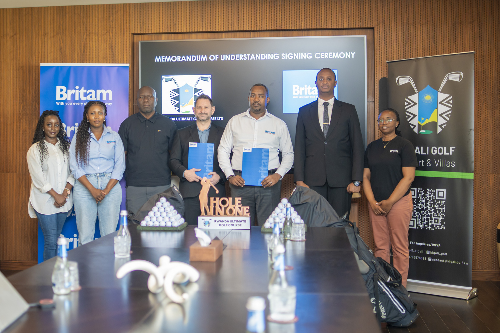 Britam Golf Series izatanga ibihembo ku bazitwara neza