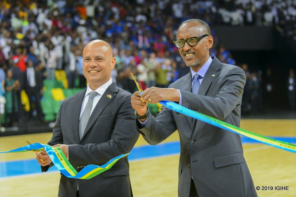 Ubwo Perezida Kagame yafunguraga BK Arena mu 2019, icyo gihe yari Kigali Arena