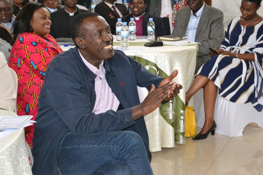 Senateri Ntawukuriryayo Jean Damascène ni umwe mu bari bayitabiriye