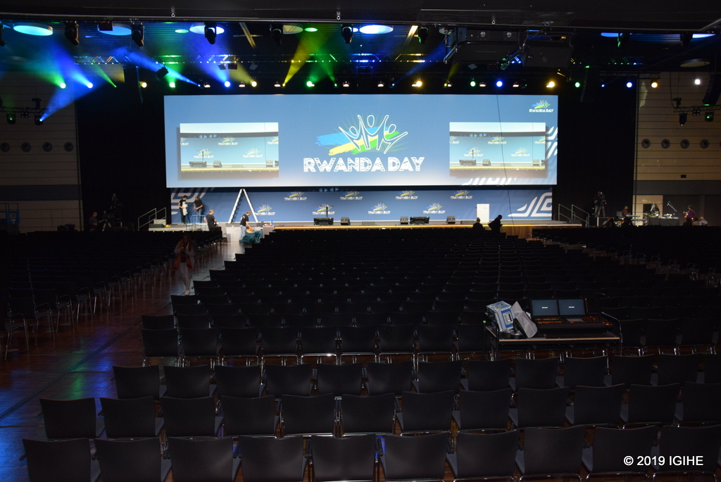 Icyumba kizaberamo Rwanda Day gifite ubushobozi bwo kwakira abantu bagera ku bihumbi bine