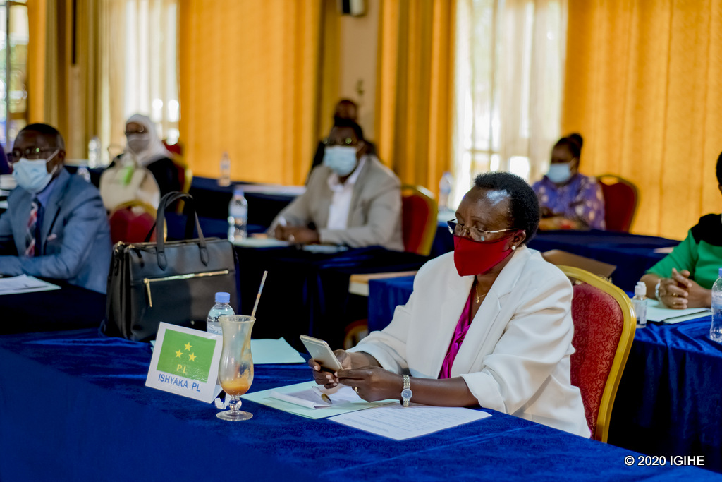 Odette Nyiramilimo wo muri PL yari yitabiriye