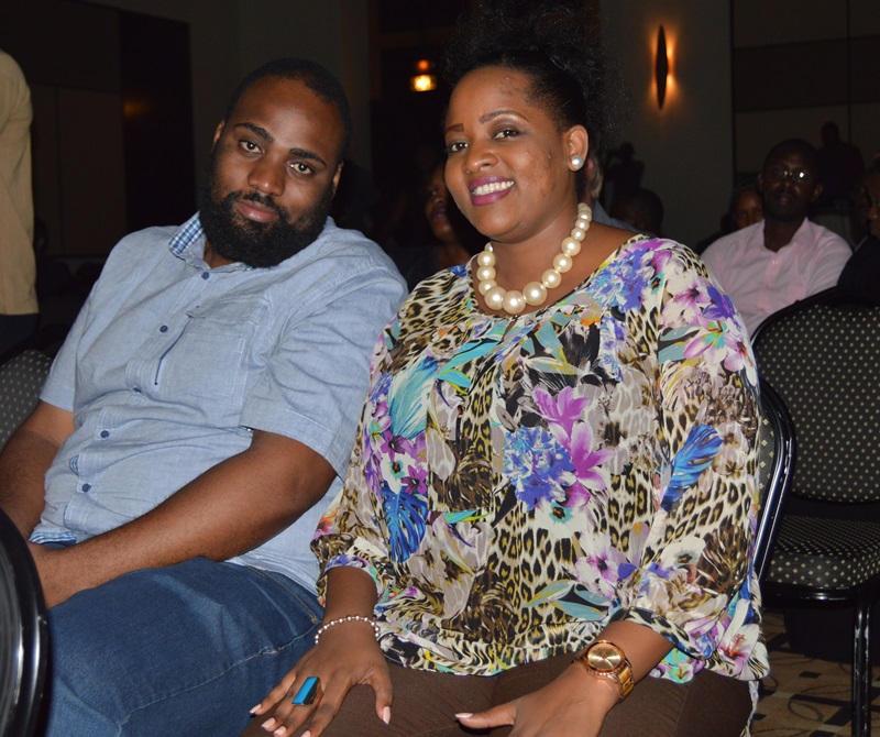Producer Bill Gate na Aline Gahongayire
