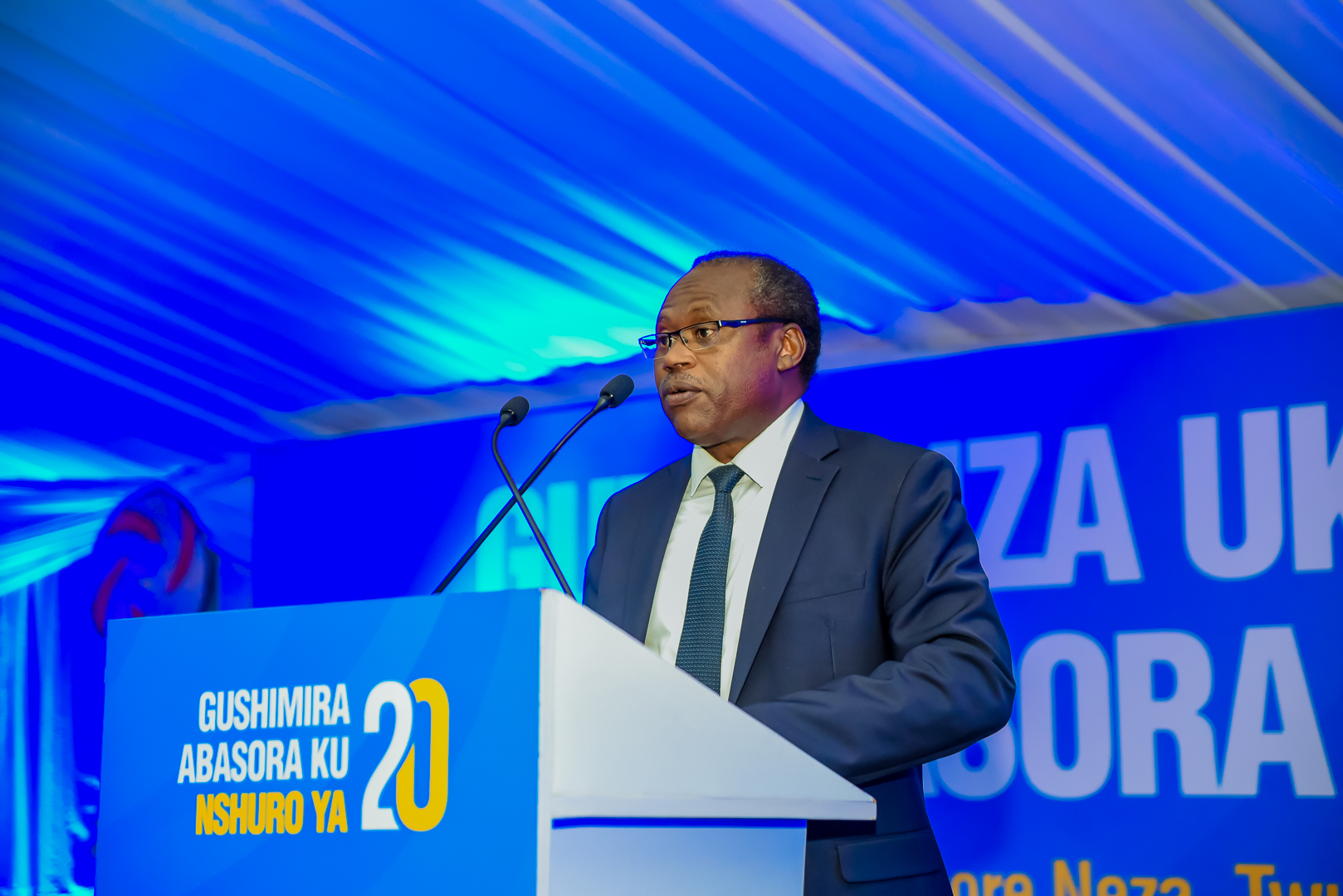 Minisitiri w’Imari n’Igenamigambi, Dr Uzziel Ndagijimana yavuze ko ashimira abasora bakomeje kugira uruhare mu iterambere ry’igihugu ndetse bakaba bataranobojwe na COVID-19