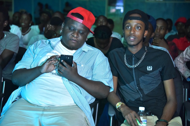 Producer Junior na Lil G bari bitabiriye iki gitaramo