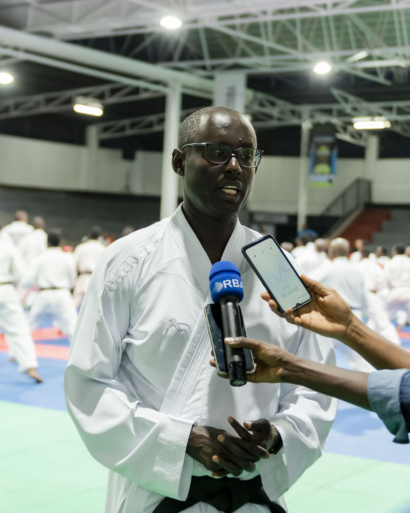 Umuyobozi wa JKA Rwanda, Rurangayire Guy, yavuze ko kuva aho Pinna atangiye guhugura mu 2022, abakinnyi b'Abanyarwanda bazamuye urwego