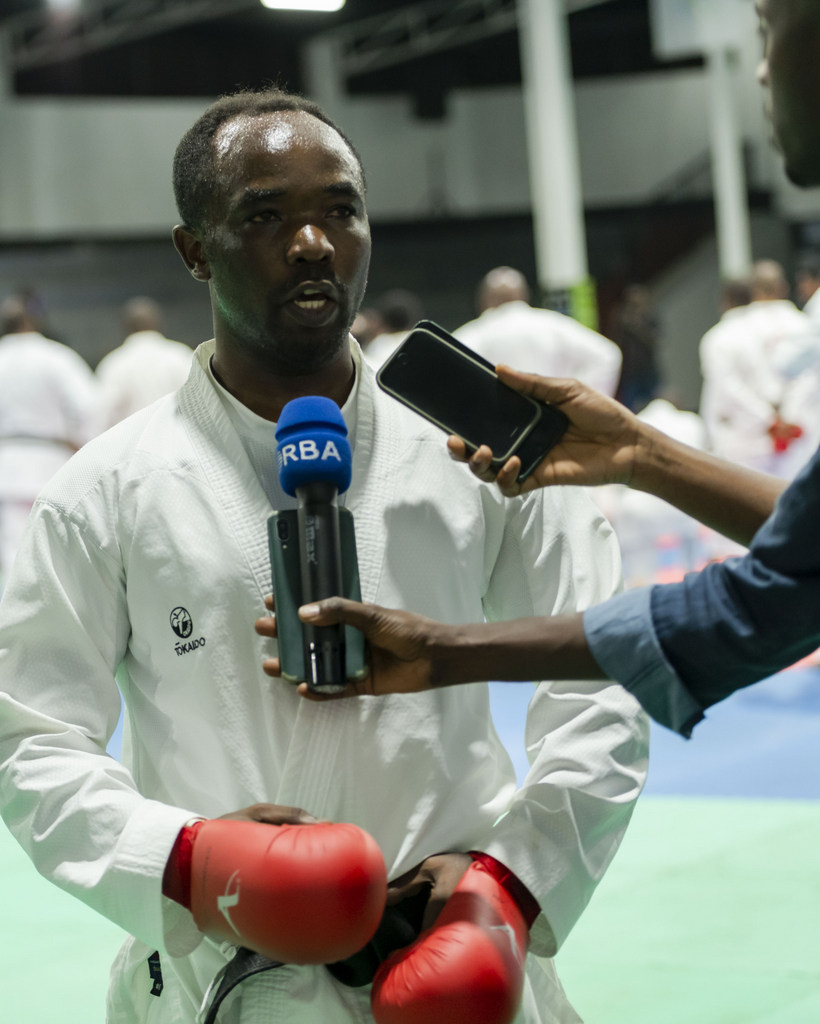 Umutoza w'Ikipe y'Igihugu ya Karate, Nkuranyabahizi Noël, yavuze ko ari amahirwe kongera kubona Christophe Pinna