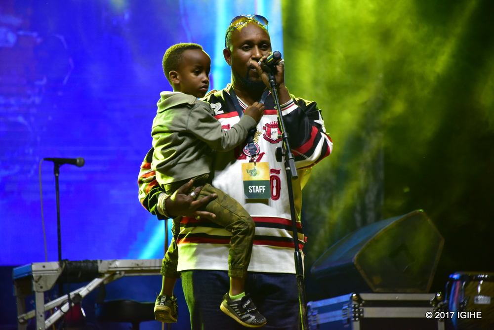 MC Lion Imanzi wari uyoboye iki gitaramo