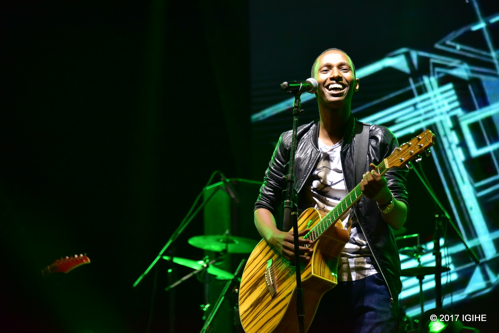 Israel Mbonyi na we yacuranze muri Kigali Up