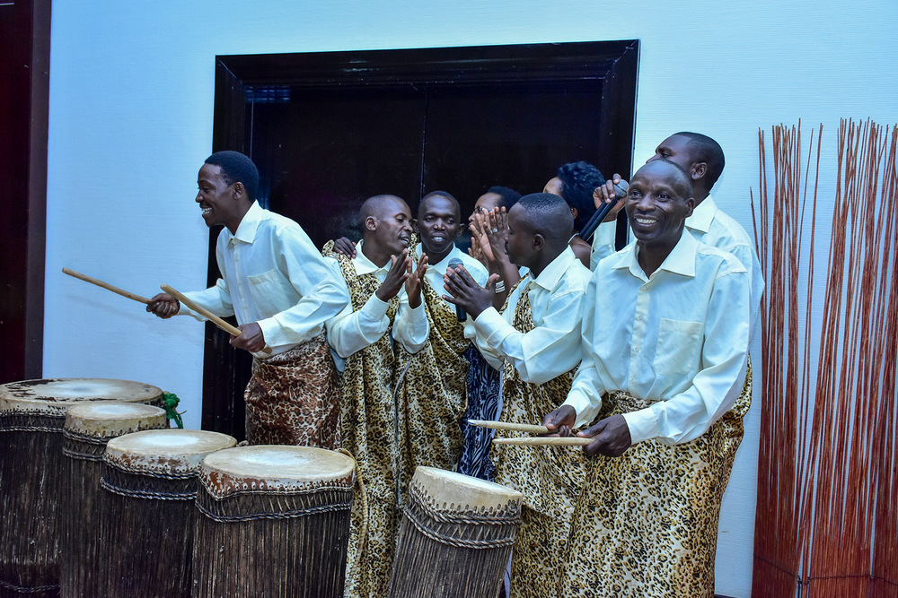 Abakaraza nabo bari babukereye mu gushimisha abari bitabiriye ibyo birori