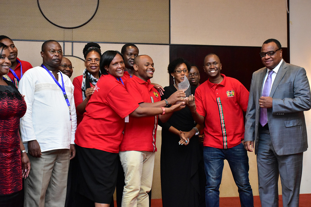 Abanya-Kenya nabo batwaye ibihembo bibiri muri 12 byatanzwe