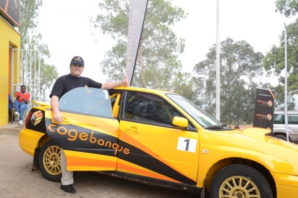 Cogebanque ni umuterankunga wa Rally des mille collines na Giancarlo Davite