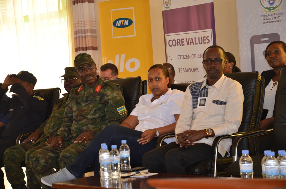 Abayobozi batandukanye bitabiriye iki gikorwa