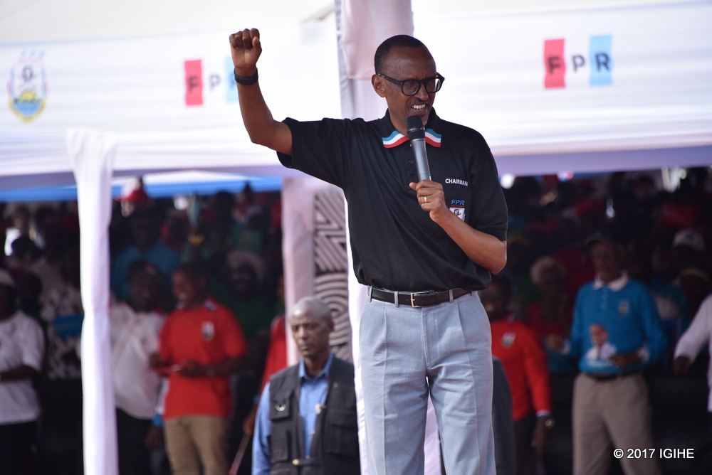 Kagame ati "FPR yabahaye umukandida musanzwe muziranye kandi mwizerana”