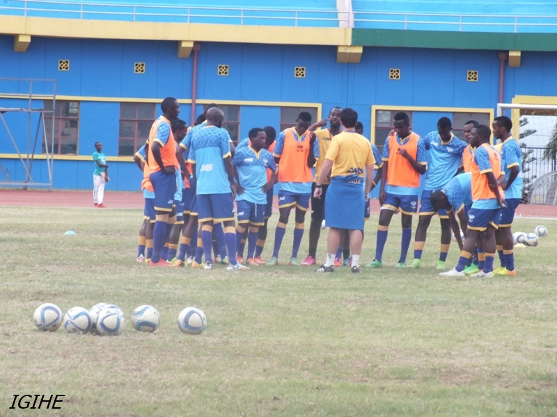 Mu bakinnyi bahamagawe n'umutoza Mckinstry, Nirisarike Salomon niwe usigaye, arakora imyitozo kuri uyu wa Kabiri