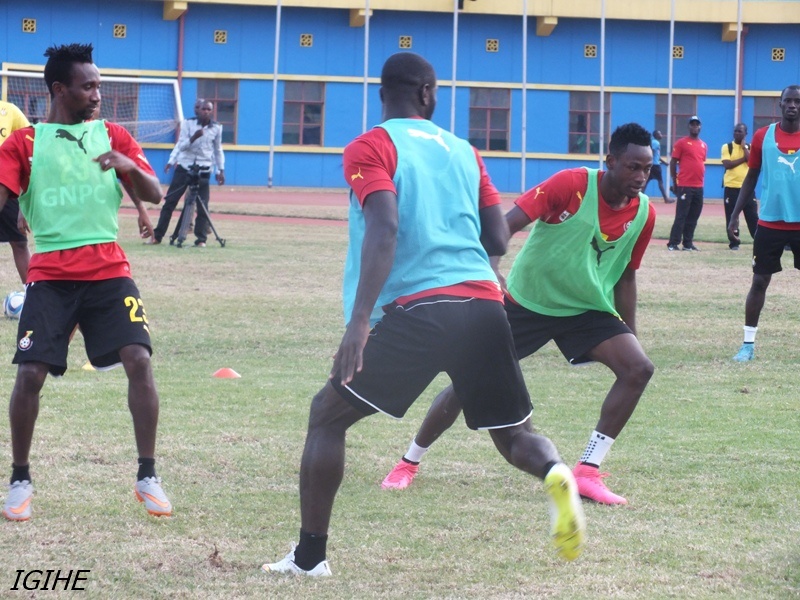 Ghana mu myitozo kuri stade Amahoro mbere yo guhura n'Amavubi