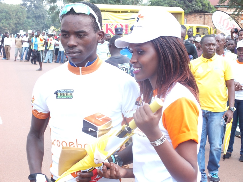 Aleluya Joseph wa Les Amis Sportifs watwaye Kivu Race ni umwe mu bahanzwe amaso