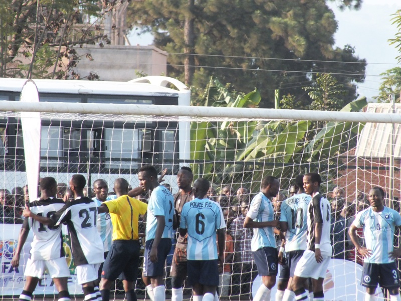 Ni umukino waranzwe no gushyamirana kw'abakinnyi