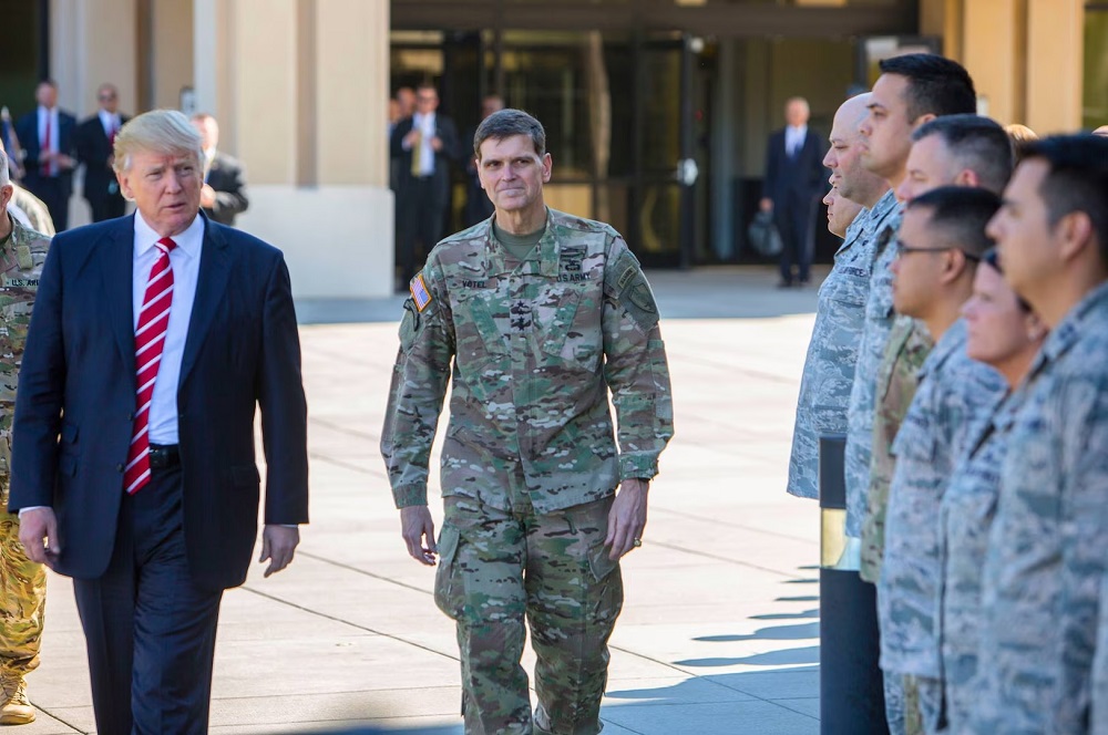 Perezida Donald Trump yatangaje ko umusirikare watabawe afite ipeti rya Colonel
