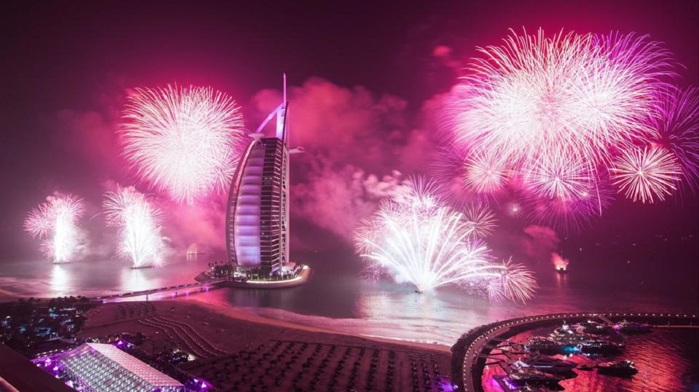 Dubai nayo yatangiye kwishimira umwaka mushya