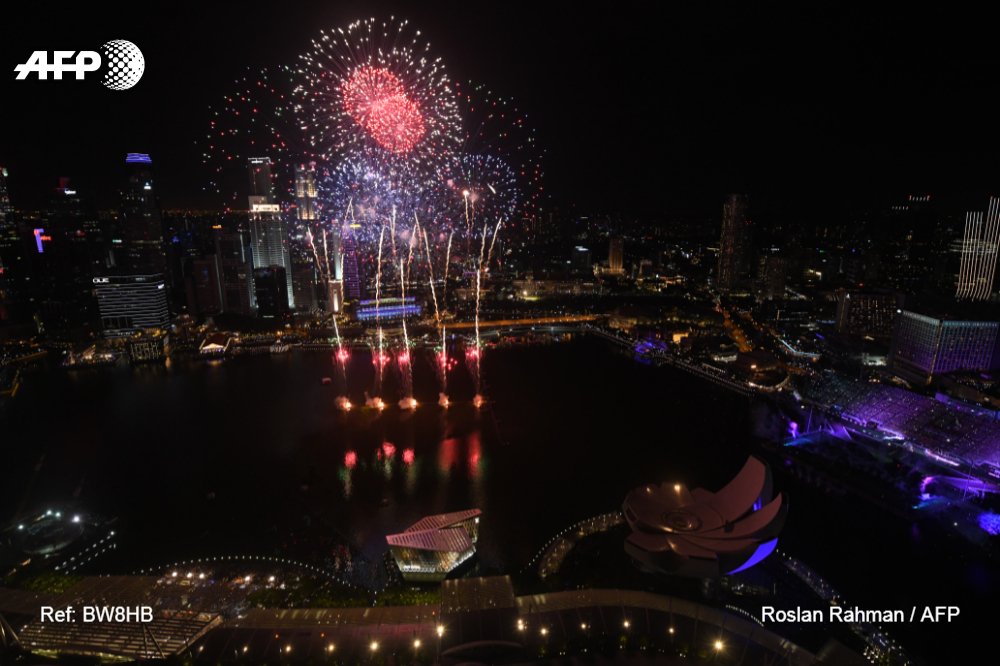 Muri Singapore ku nyubako izwi nka Marina Bay ni uku binjiye muri 2019
