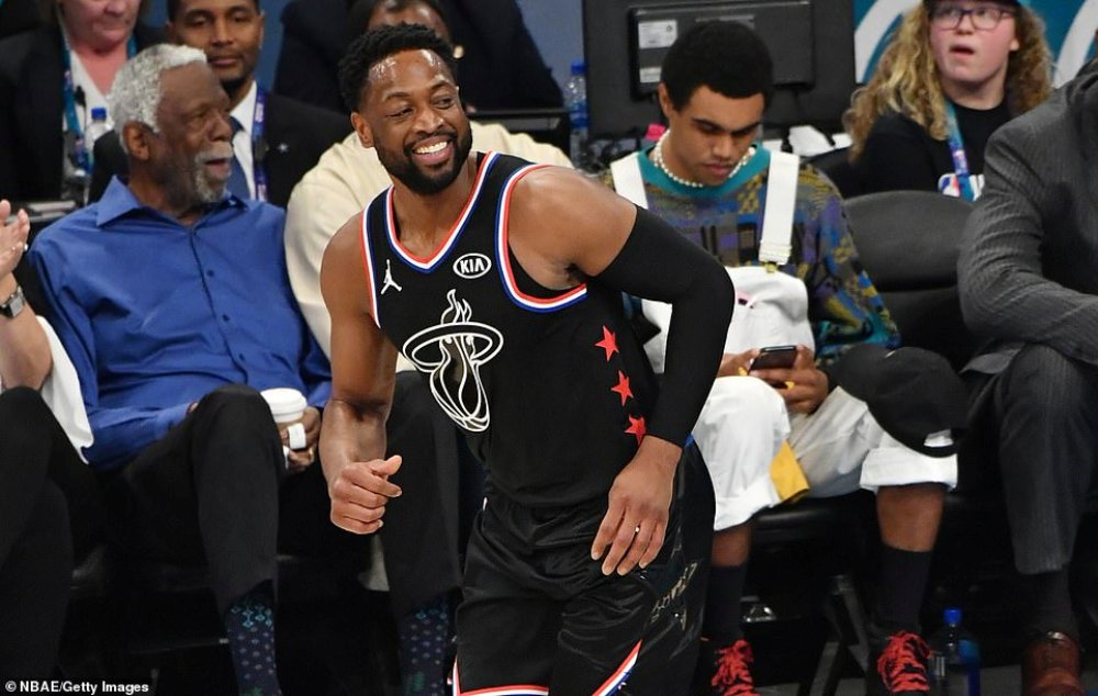 Dwyane Wade na bagenzi be baraye mu byishimo