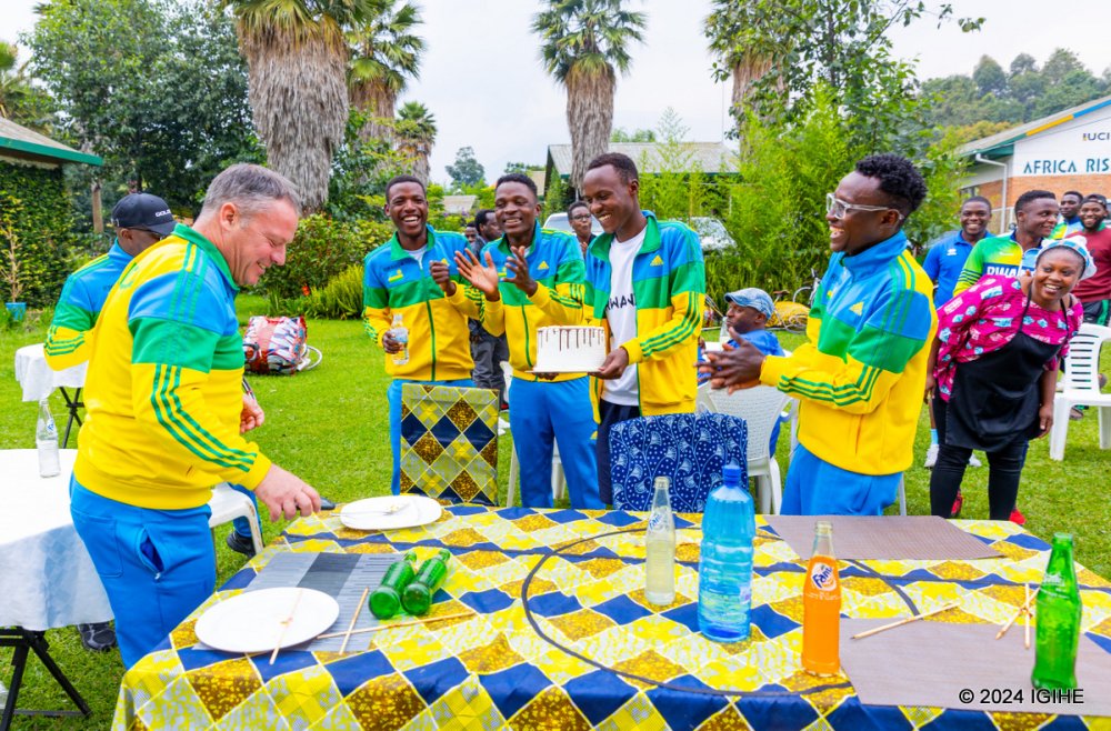 David Louvet yagiranye ibihe bidasanzwe n'Ikipe y'Igihugu y'u Rwanda