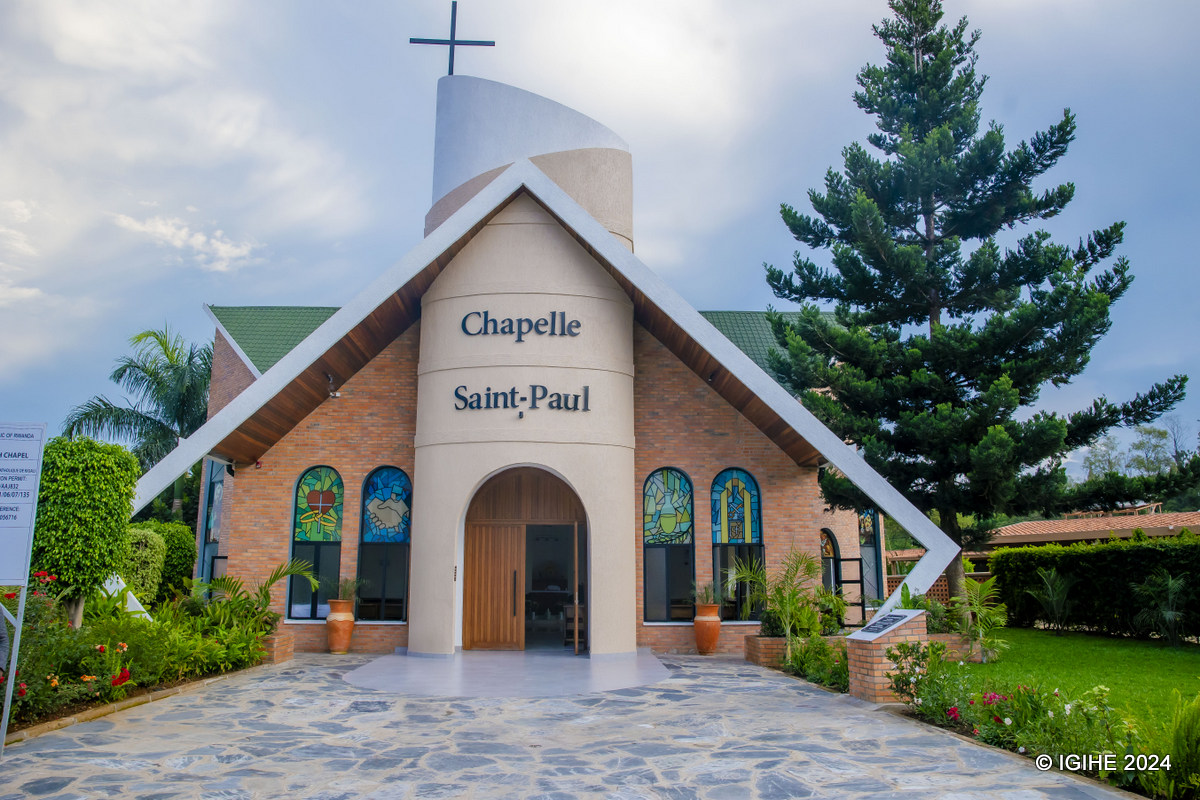 Chapelle Saint Paul iherereye mu mujyi wa Kigali