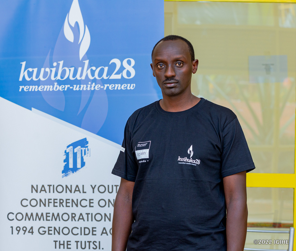 Umukozi mu Muryango Never Again Rwanda, ushinzwe kubaka Amahoro no gukumira Jenoside, Gatabazi Claver, yavuze ko iyi nama igamije gufasha urubyiruko kwibuka Jenoside yakorewe Abatutsi