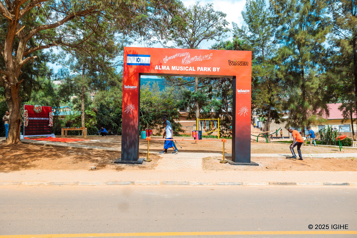 Iki cyanya cyubatse ruguru ya Maison de Jeunes usubira ku rusengero rwa ADEPR