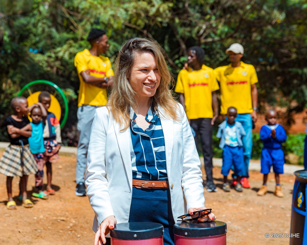 Ambasaderi wa Israel mu Rwanda, Einat Weiss yishimiye iki gikorwa cyane