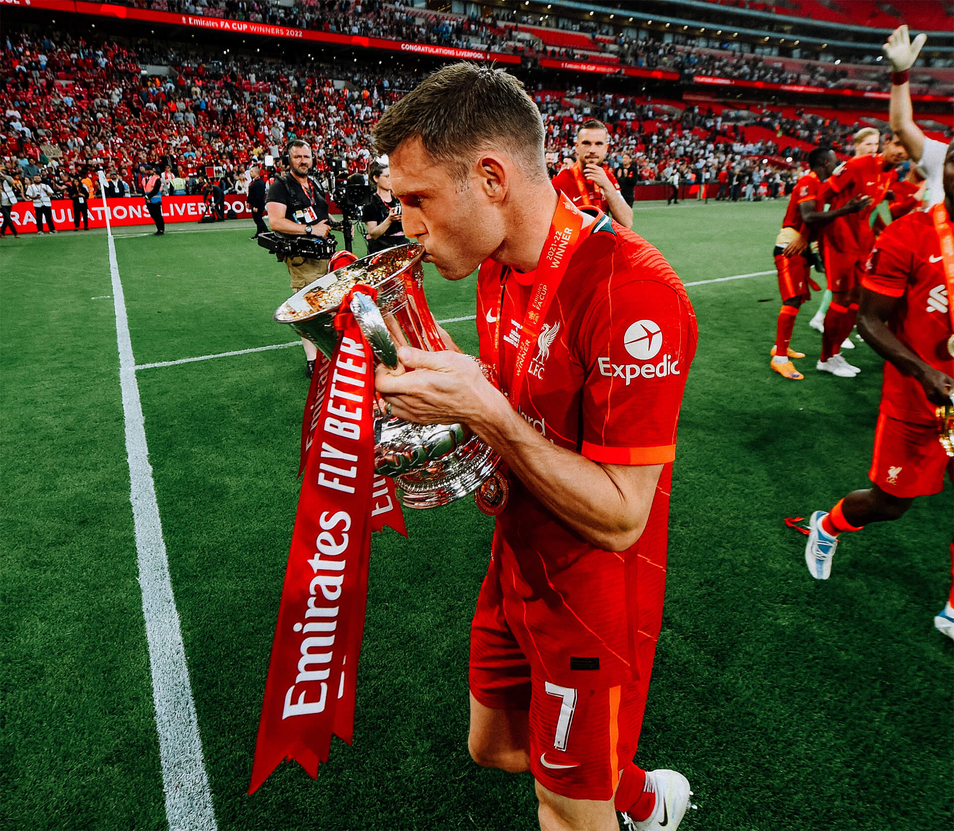 James Milner yakiniye cyane Liverpool