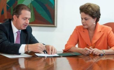 Eduardo Campos wari uhanganye mu matora yo mu k'Ukwakira na Perezida Dilma Rousseff