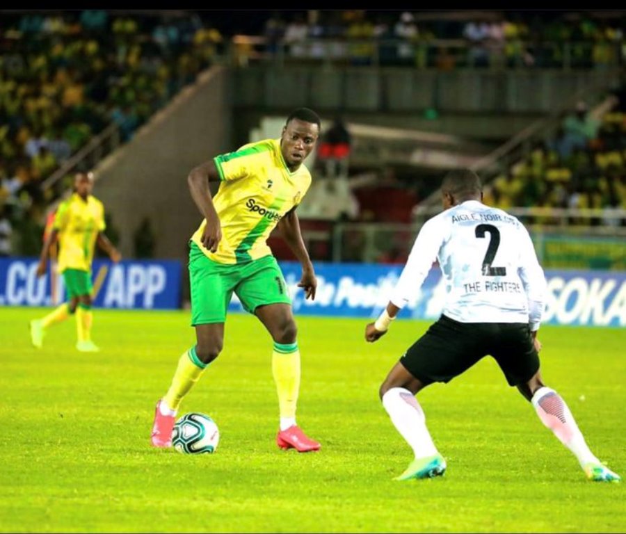 Michael Sarpong yatsindiye Yanga SC mu mukino wa mbere yayikiniye