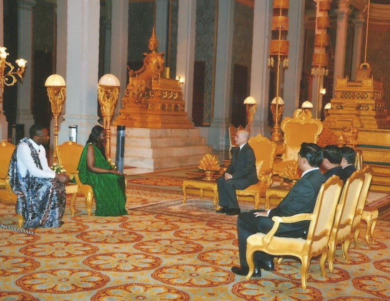 Impande zombi zagiranye ibiganiro bigamije guteza imbere umubano w'u Rwanda n'Ubwami bwa Cambodia
